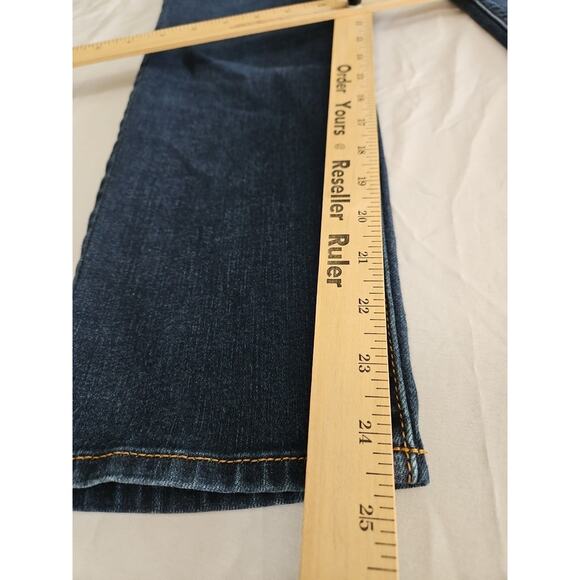 Amercan Eagle Outfitters Womens Jegging Blue Size 14 Short Cotton Blend Stretch - Picture 4 of 12